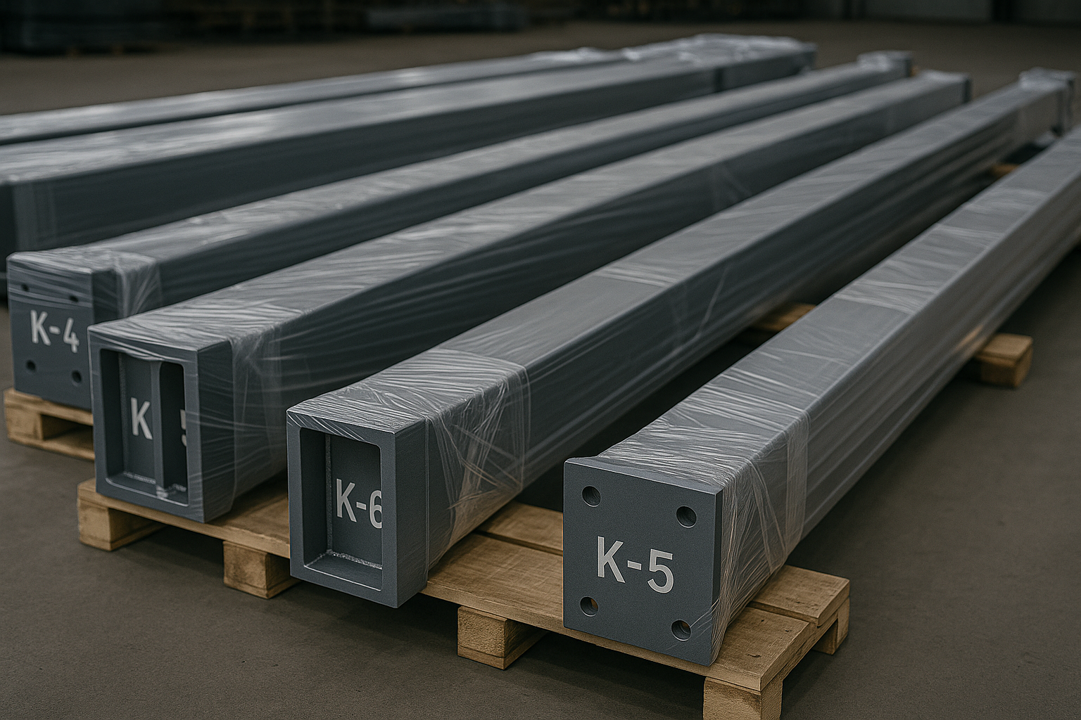 Referencia – csarnokváz elemek