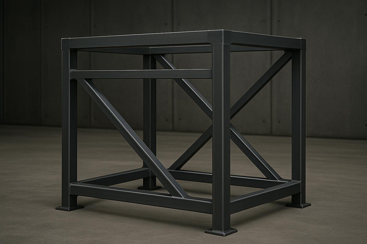 Egyedi acélvázszerkezet – ipari keret